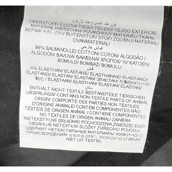 Brax Feel Good Mens Cadiz Pure Straight Leg Black Gray Mini Argyle Pants 34x30 - Picture 10 of 10